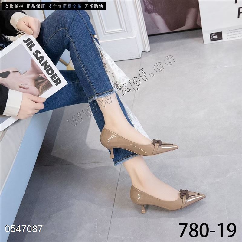 钎金鸟时尚单鞋780-19