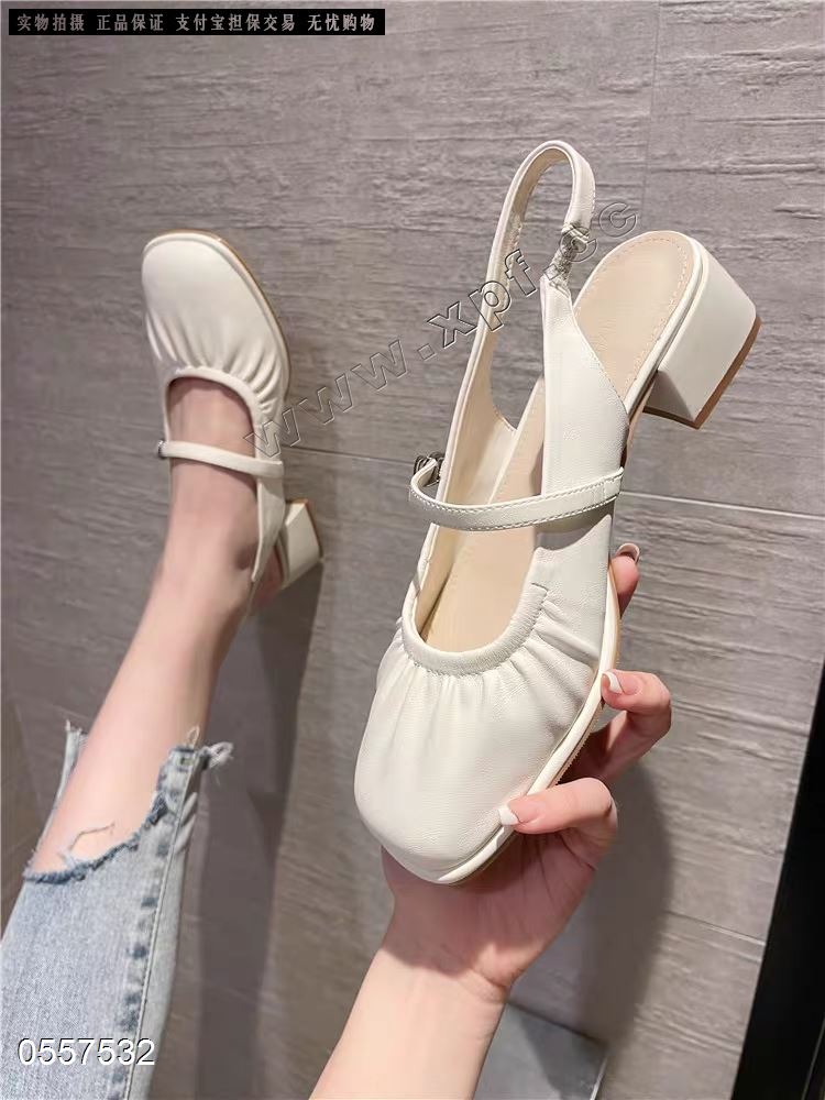 米步秀夏季新款时尚半凉鞋