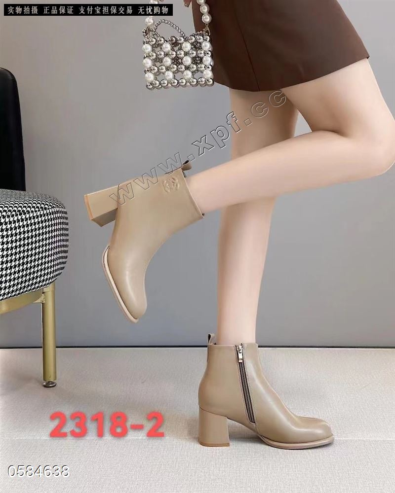 美之意新款加棉时尚短靴2318-2