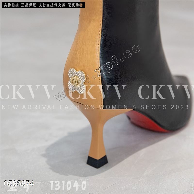 钎金鸟新款加绒时尚短靴（CKVV包装）