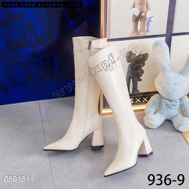 钎金鸟时尚高筒靴936-9