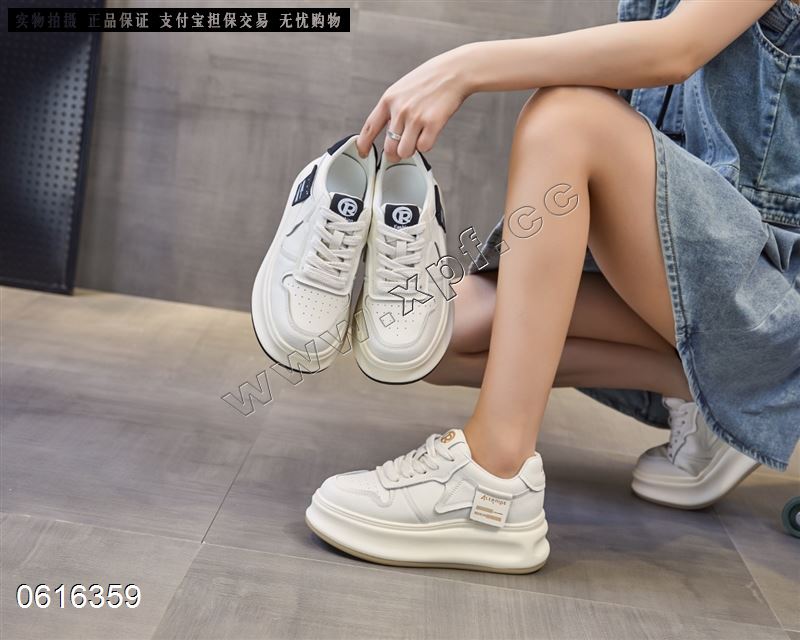 新款韩版厚底小白鞋8801