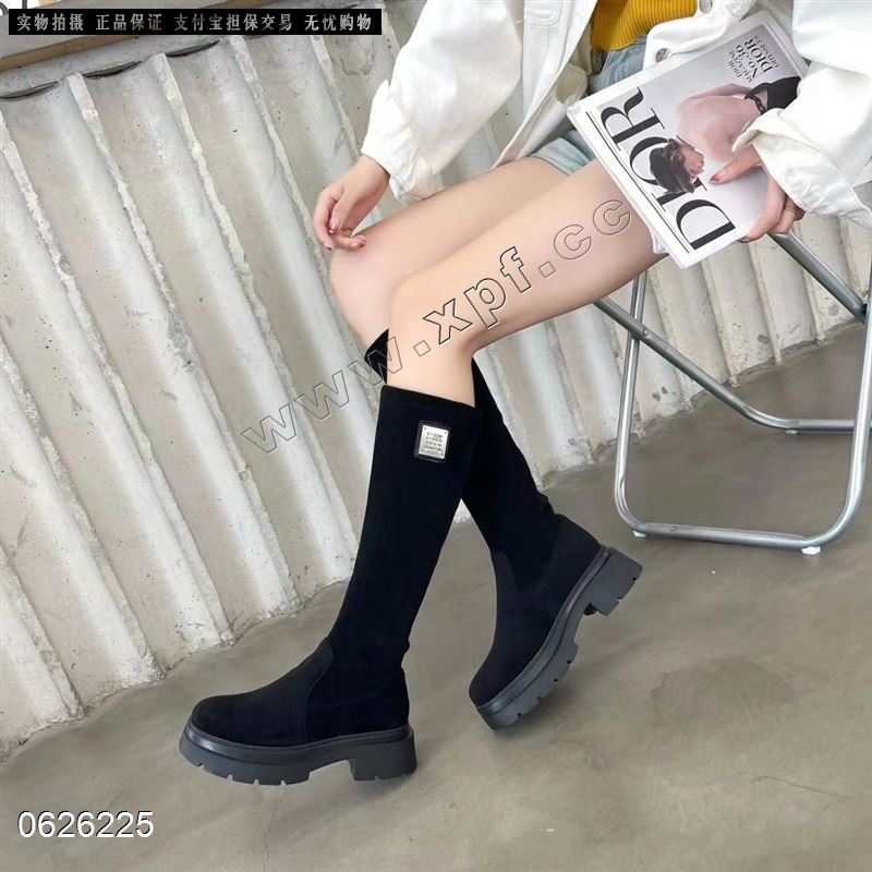 加棉高靴
