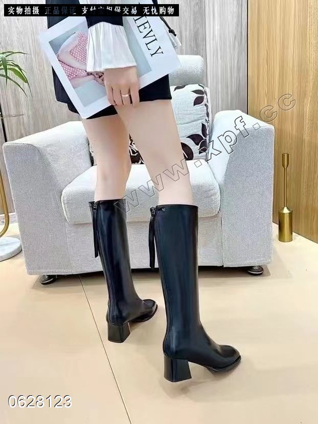 萱典9872新款高靴，内里加绒