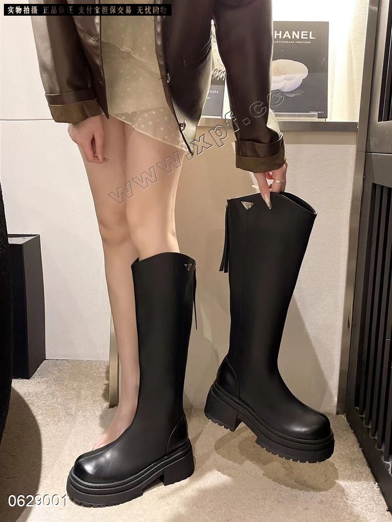 新款绒里高靴5210一5