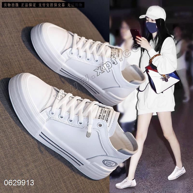 新款高帮休闲小白鞋2192-1