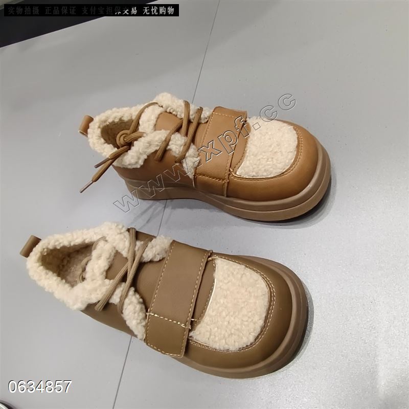 厚棉单鞋