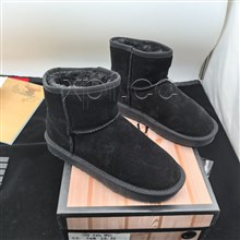 磨砂皮雪地靴