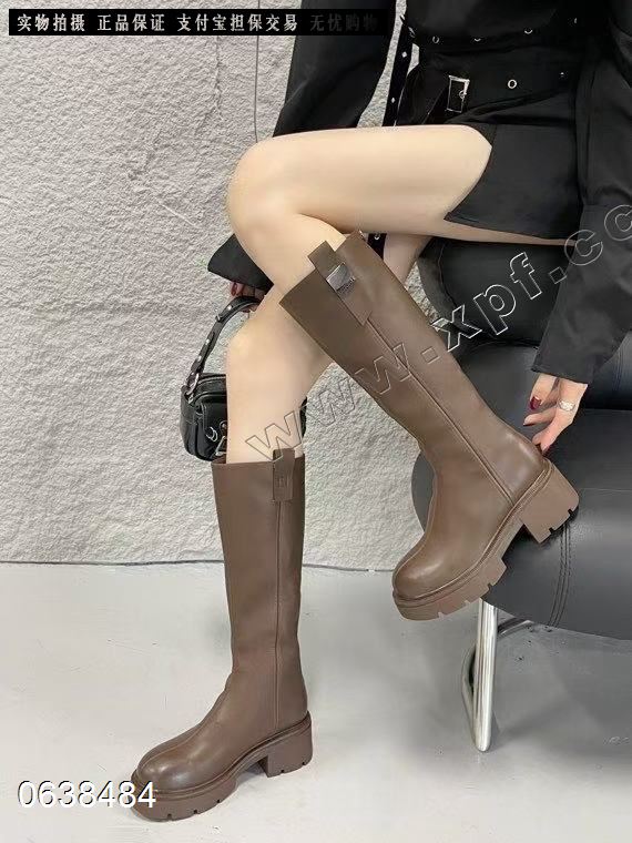 加绒高靴