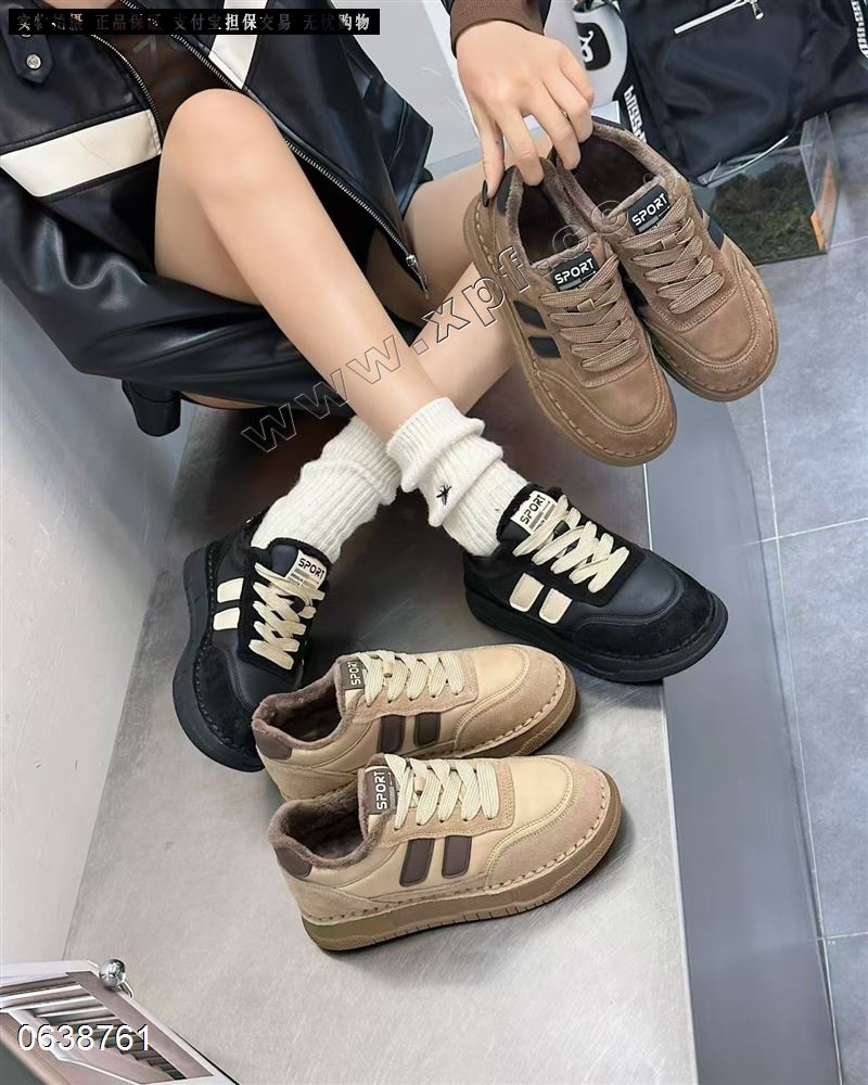 厚棉休闲鞋