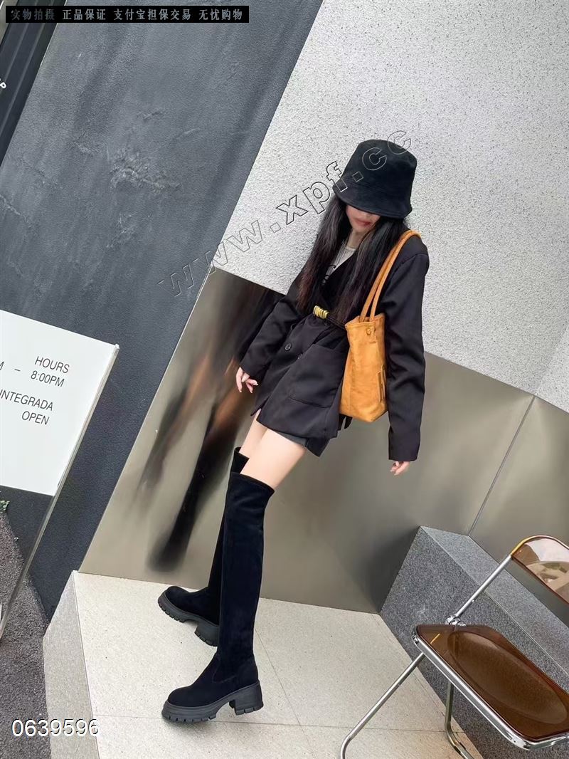 加棉过膝靴