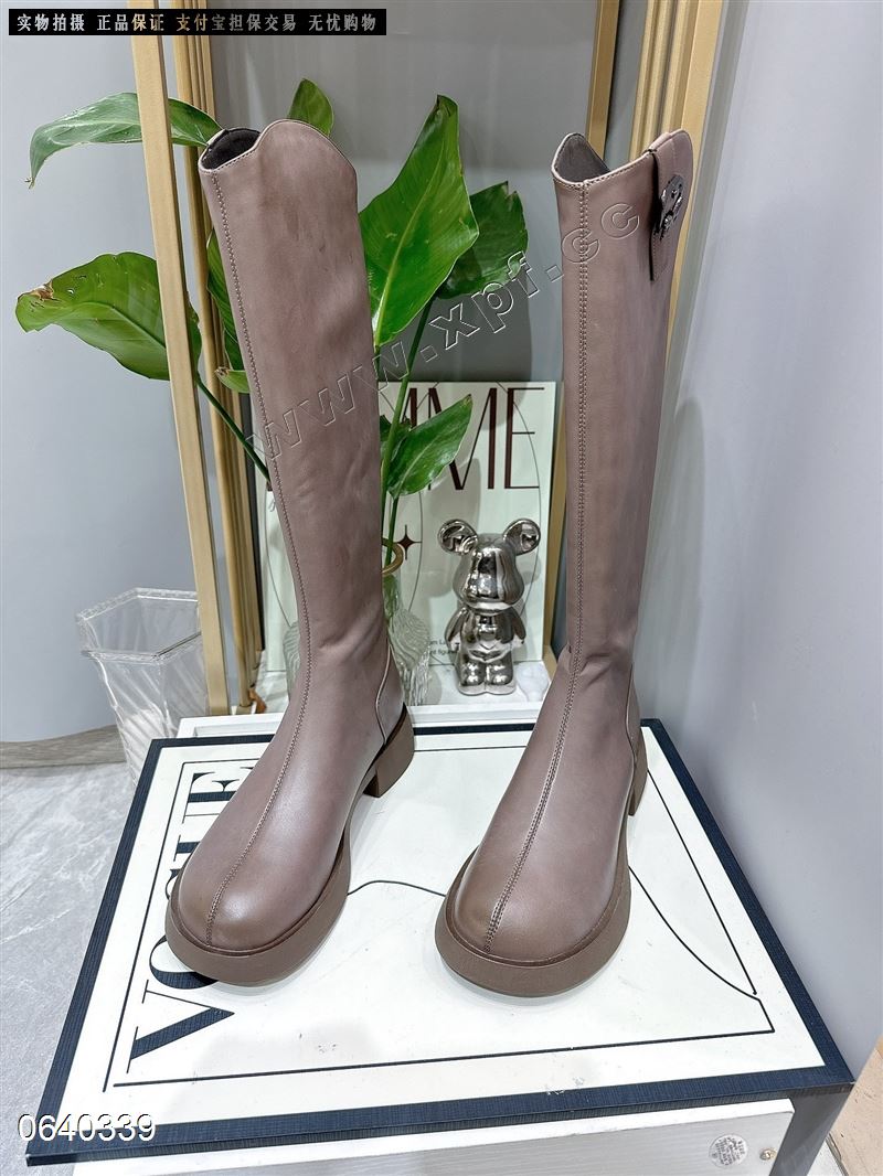 加棉骑士靴