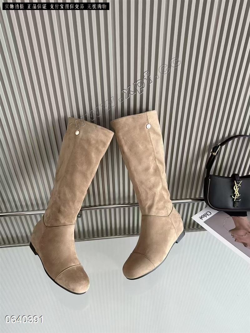 绒里高靴