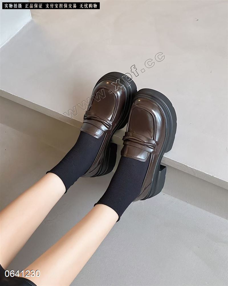 绒里单鞋