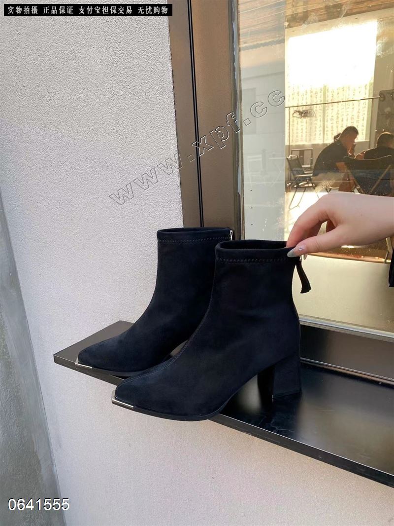 加棉短靴