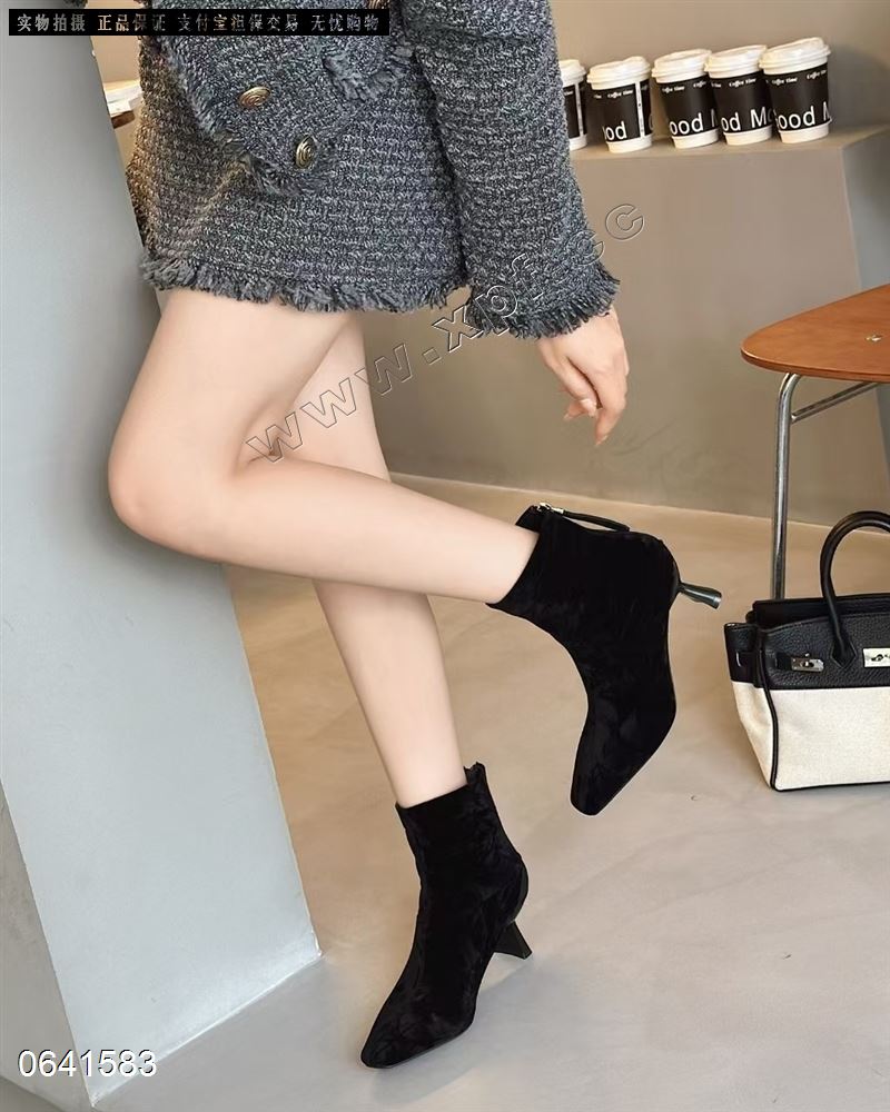 加棉短靴