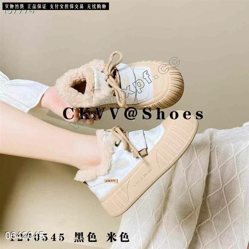 时尚休闲鞋70545真皮真毛