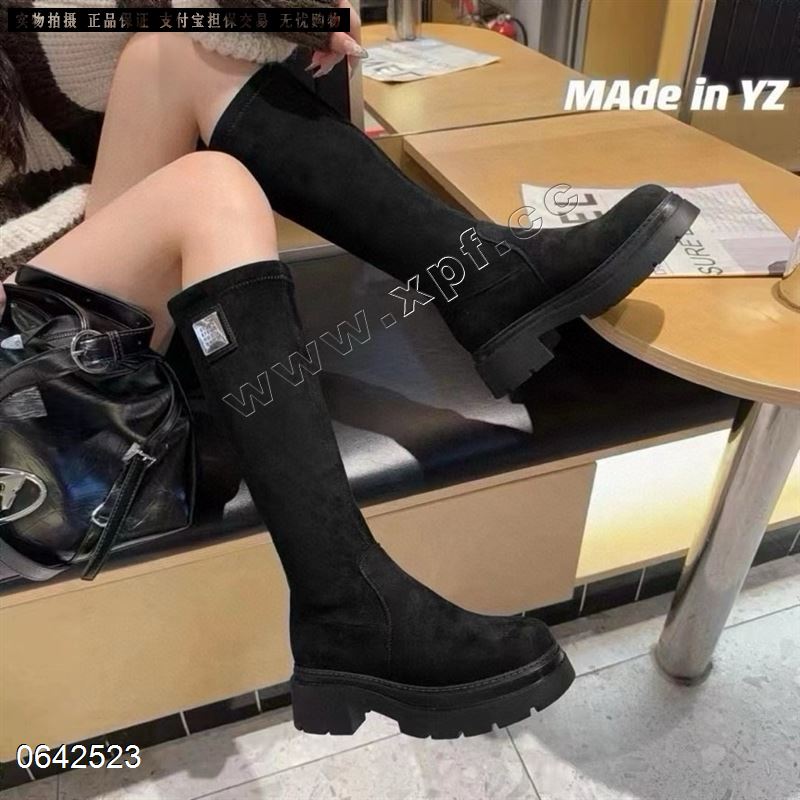 加棉高靴