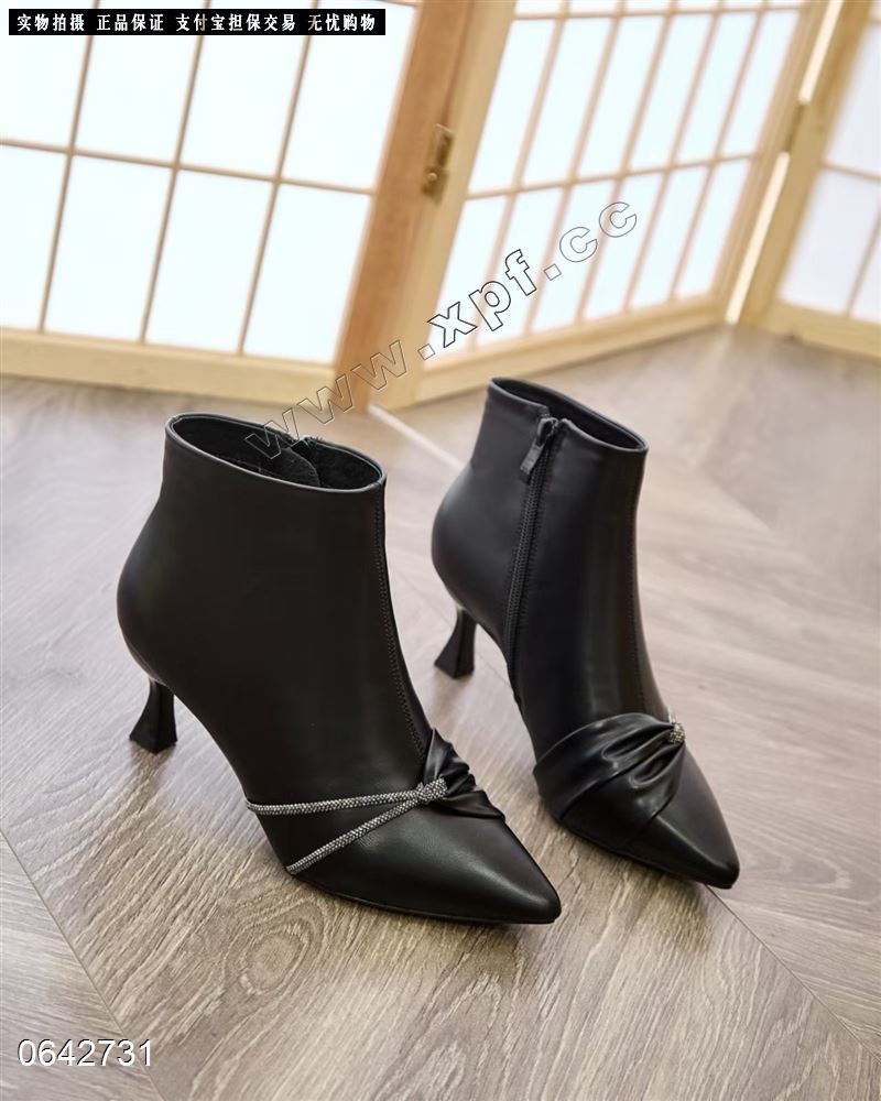 厚棉短靴