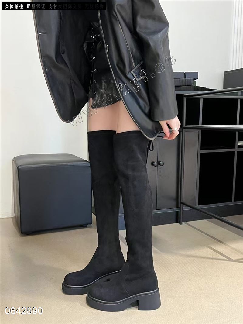 时尚过膝靴