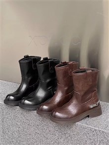 加棉短靴