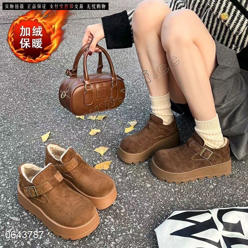 棉里单鞋