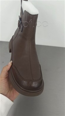 棕77789   加棉短靴  秒