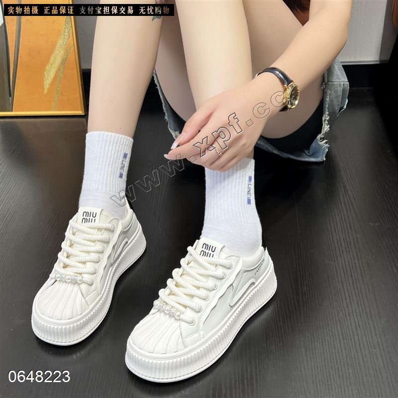 春款小白鞋8887