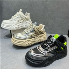 新款男式内增高老爹鞋  鞋面： KPU