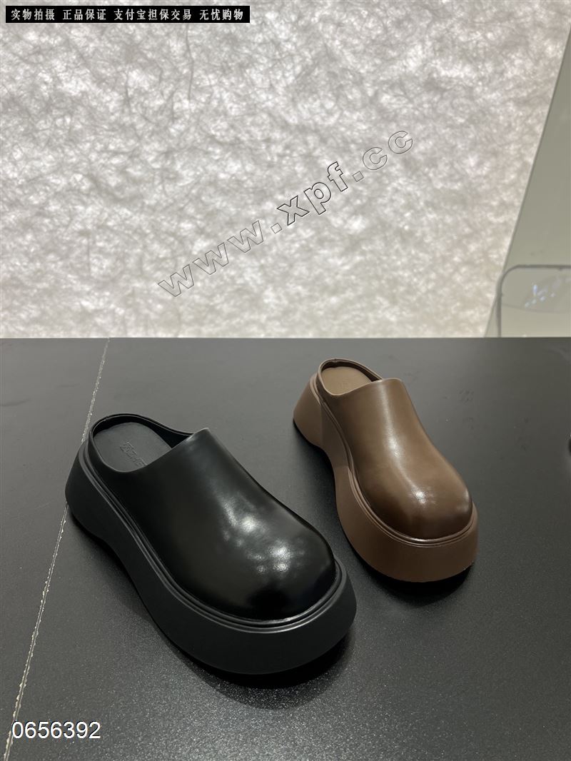 超轻厚底博肯包头拖鞋5522
