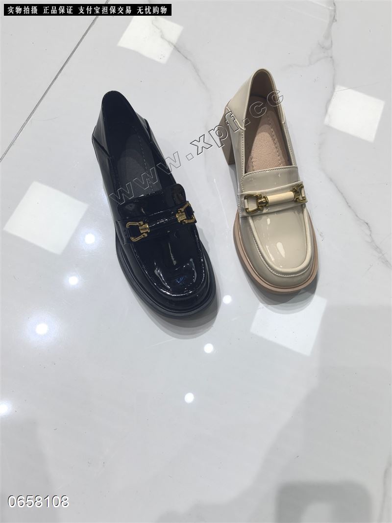 头层牛皮单鞋9203