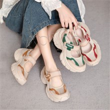 新款厚底休闲网鞋62382