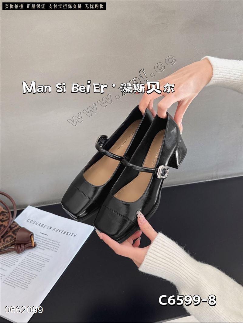 时尚单鞋6599 一8