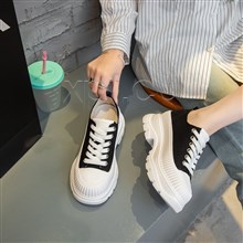 新款厚底休闲鞋  布面9061 S网面9061-1