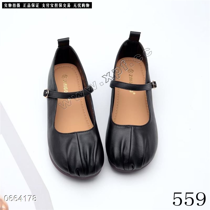 软底软面小单鞋559