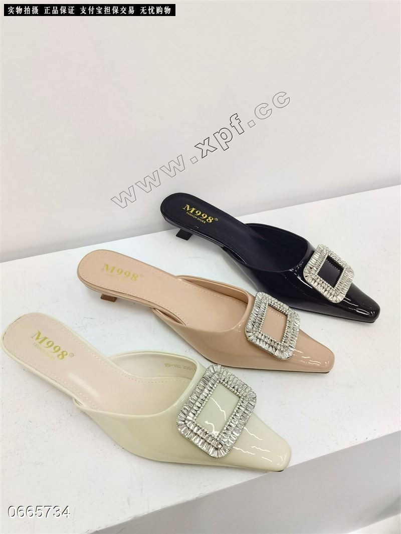 998品牌 包头女拖鞋