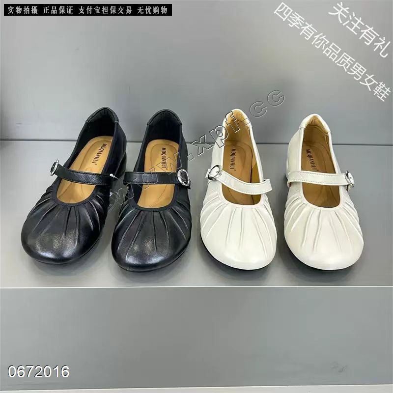 羊皮单鞋