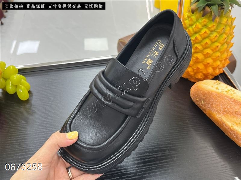 头层牛皮单鞋