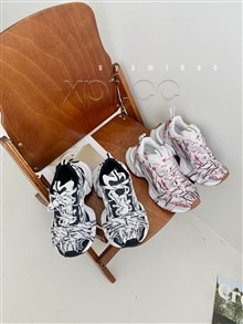 巴黎3xl蜘蛛绑带老爹鞋