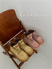新款马丁靴 厚底真皮户外大黄靴 56193