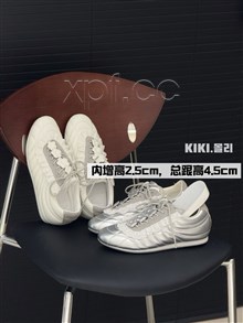 新款内增高休闲鞋 9195 橡胶鞋底4.5cm（含内增2cm）