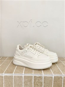 新款休闲鞋  6cm超轻厚底