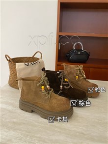 新款韩系牛皮短靴 56832-3
