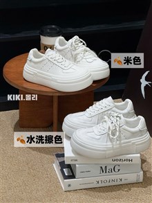 新款休闲鞋小白熊18023